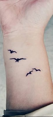 Фото тату птицы для девушек от 07.08.2018 №057 — bird tattoo for girls — tatufoto.com