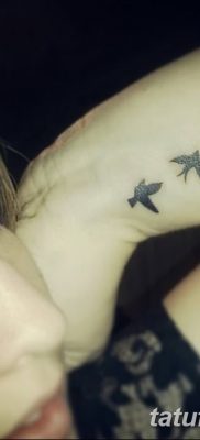 Фото тату птицы для девушек от 07.08.2018 №060 — bird tattoo for girls — tatufoto.com