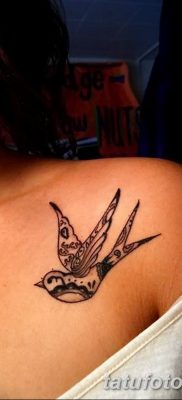 Фото тату птицы для девушек от 07.08.2018 №070 — bird tattoo for girls — tatufoto.com