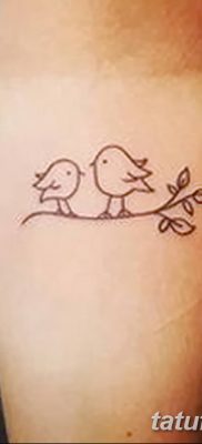 Фото тату птицы для девушек от 07.08.2018 №073 — bird tattoo for girls — tatufoto.com