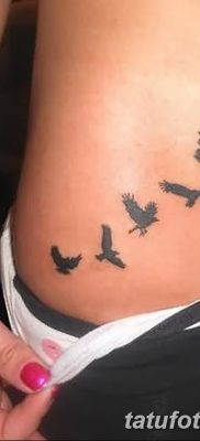 Фото тату птицы для девушек от 07.08.2018 №078 — bird tattoo for girls — tatufoto.com