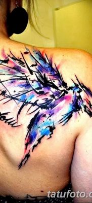 Фото тату птицы для девушек от 07.08.2018 №079 — bird tattoo for girls — tatufoto.com