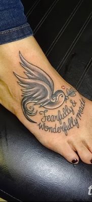 Фото тату птицы для девушек от 07.08.2018 №082 — bird tattoo for girls — tatufoto.com
