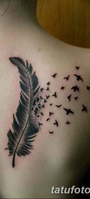 Фото тату птицы для девушек от 07.08.2018 №086 — bird tattoo for girls — tatufoto.com