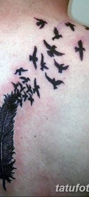 Фото тату птицы для девушек от 07.08.2018 №089 — bird tattoo for girls — tatufoto.com
