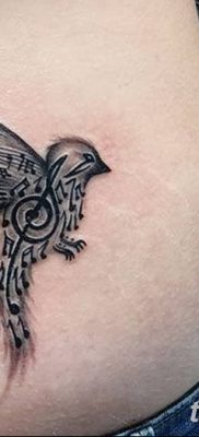 Фото тату птицы для девушек от 07.08.2018 №091 — bird tattoo for girls — tatufoto.com