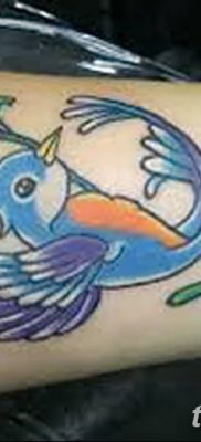 Фото тату птицы на запястье 17.08.2018 №185 — tattoo of a bird on the wrist — tatufoto.com