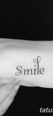 Фото тату улыбка 28.08.2018 №014 — tattoo smile — tatufoto.com