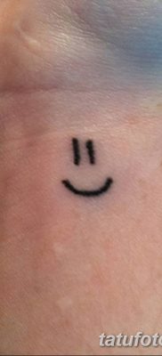 Фото тату улыбка 28.08.2018 №060 — tattoo smile — tatufoto.com