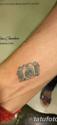Фото тату фотоаппарат от 03.08.2018 №001 — tattoo photo camera — tatufoto.com