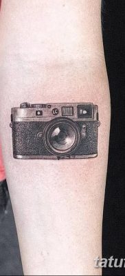 Фото тату фотоаппарат от 03.08.2018 №004 — tattoo photo camera — tatufoto.com