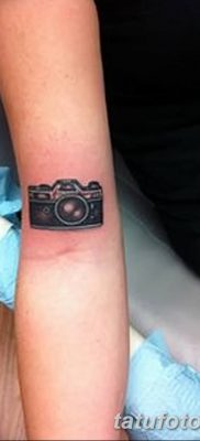 Фото тату фотоаппарат от 03.08.2018 №008 — tattoo photo camera — tatufoto.com
