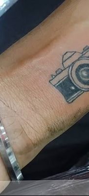 Фото тату фотоаппарат от 03.08.2018 №009 — tattoo photo camera — tatufoto.com