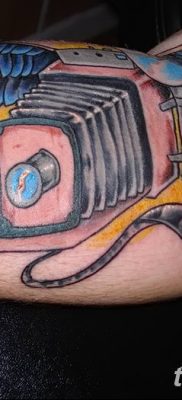 Фото тату фотоаппарат от 03.08.2018 №204 — tattoo photo camera — tatufoto.com