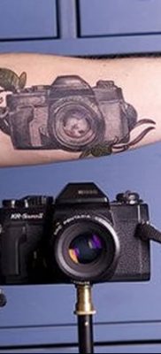 Фото тату фотоаппарат от 03.08.2018 №235 — tattoo photo camera — tatufoto.com