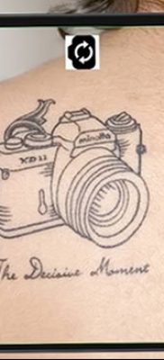 Фото тату фотоаппарат от 03.08.2018 №236 — tattoo photo camera — tatufoto.com