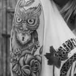 Фото черно-белые тату от 08.08.2018 №030 - black and white tattoos - tatufoto.com