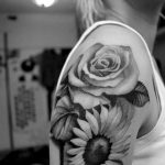 Фото черно-белые тату от 08.08.2018 №032 - black and white tattoos - tatufoto.com