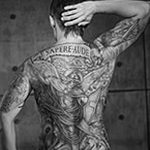 Фото черно-белые тату от 08.08.2018 №040 - black and white tattoos - tatufoto.com
