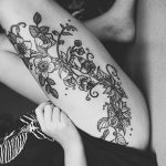 Фото черно-белые тату от 08.08.2018 №055 - black and white tattoos - tatufoto.com