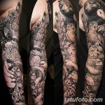 Фото черно-белые тату от 08.08.2018 №063 - black and white tattoos - tatufoto.com
