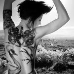 Фото черно-белые тату от 08.08.2018 №075 - black and white tattoos - tatufoto.com