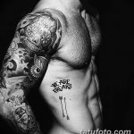 Фото черно-белые тату от 08.08.2018 №197 - black and white tattoos - tatufoto.com