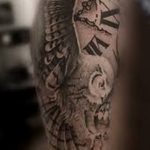Фото черно-белые тату от 08.08.2018 №236 - black and white tattoos - tatufoto.com