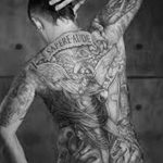 Фото черно-белые тату от 08.08.2018 №279 - black and white tattoos - tatufoto.com