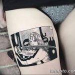Фото черно-белые тату от 08.08.2018 №305 - black and white tattoos - tatufoto.com