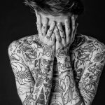 Фото черно-белые тату от 08.08.2018 №331 - black and white tattoos - tatufoto.com