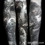 Фото черно-белые тату от 08.08.2018 №357 - black and white tattoos - tatufoto.com