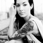 Фото черно-белые тату от 08.08.2018 №391 - black and white tattoos - tatufoto.com