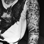 Фото черно-белые тату от 08.08.2018 №422 - black and white tattoos - tatufoto.com