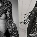 Фото черно-белые тату от 08.08.2018 №449 - black and white tattoos - tatufoto.com