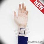 Фото тату квадрат от 15.09.2018 №036 - Square Tattoo - tatufoto.com