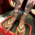 Фото Мехенди на голени от 17.09.2018 №068 - Mehendi on the lower leg - tatufoto.com