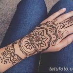 Фото Мехенди на запястье от 12.09.2018 №026 - Mehendi on the wrist - tatufoto.com
