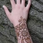 Фото Мехенди на запястье от 12.09.2018 №042 - Mehendi on the wrist - tatufoto.com