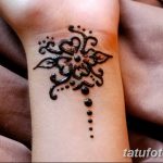 Фото Мехенди на запястье от 12.09.2018 №045 - Mehendi on the wrist - tatufoto.com