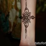 Фото Мехенди на запястье от 12.09.2018 №048 - Mehendi on the wrist - tatufoto.com