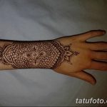 Фото Мехенди на запястье от 12.09.2018 №064 - Mehendi on the wrist - tatufoto.com