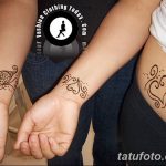 Фото Мехенди на запястье от 12.09.2018 №075 - Mehendi on the wrist - tatufoto.com
