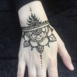 Фото Мехенди на запястье от 12.09.2018 №088 - Mehendi on the wrist - tatufoto.com
