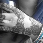 Фото Мехенди на запястье от 12.09.2018 №094 - Mehendi on the wrist - tatufoto.com