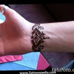 Фото Мехенди на запястье от 12.09.2018 №099 - Mehendi on the wrist - tatufoto.com