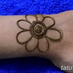 Фото Мехенди на запястье от 12.09.2018 №102 - Mehendi on the wrist - tatufoto.com