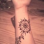 Фото Мехенди на запястье от 12.09.2018 №103 - Mehendi on the wrist - tatufoto.com