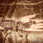 Фото Мехенди на запястье от 12.09.2018 №104 - Mehendi on the wrist - tatufoto.com