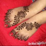 Фото Мехенди на ступне (рисунки хной) от 08.09.2018 №131 - Mehendi foot - tatufoto.com